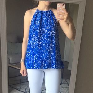 100% Silk Lilly Pulitzer swing top